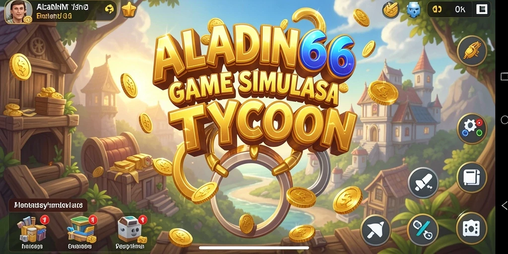 Tampilan gameplay Tycoon yang menarik dan penuh strategi di ALADIN66.