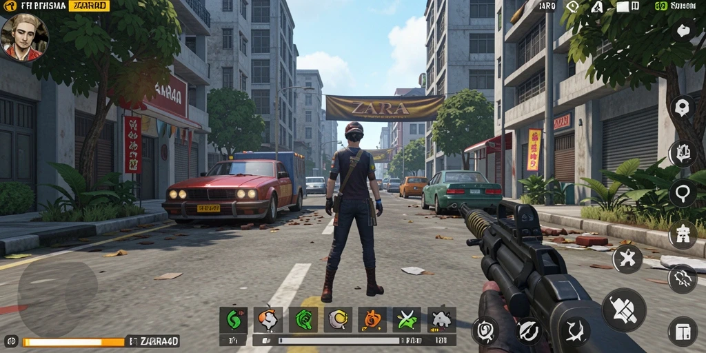 Tampilan gameplay ZARA4D yang menarik dan interaktif.